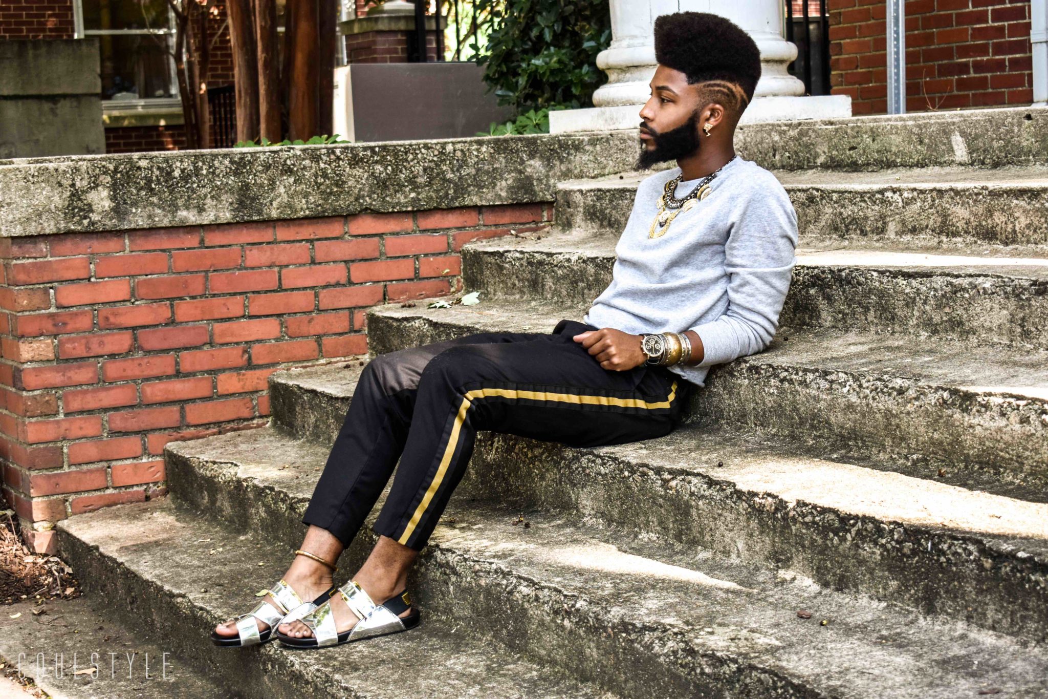 Tuxedo Stripe Pants | COULSTYLE